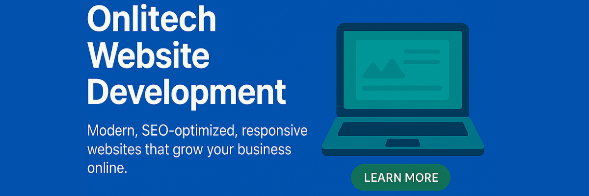 SEO friendly Website development at affordable prices in Kenya done at Onlitech Kenya
